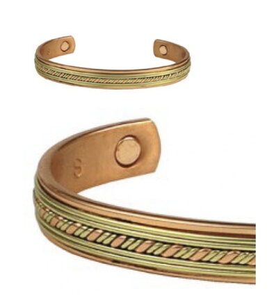Copper  Magnetic vzor pletený pásik