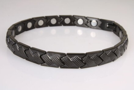 Magnetický náramok STEEL - 8225BL